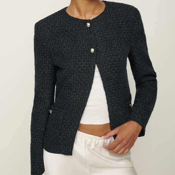 NEW Reformation Poppy Jacket - Picture 9 of 16